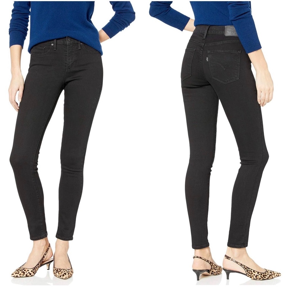 🎟️Levi’s soft black 311 shaping Skinny Jeans size 33X28 NWT stellar stretch